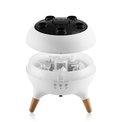 dynamic jellyfish air humidifier-Diffuser Follow Sounds Spray Mist Maker Fogger Aroma Essential Oil Diffuser