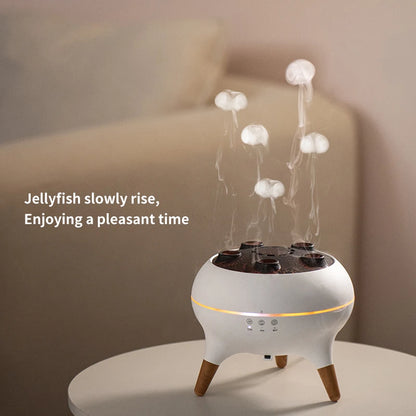 dynamic jellyfish air humidifier-Diffuser Follow Sounds Spray Mist Maker Fogger Aroma Essential Oil Diffuser